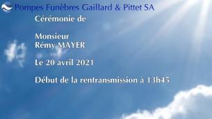 Embedded thumbnail for Rémy MAYER > Galerie > Video or Image